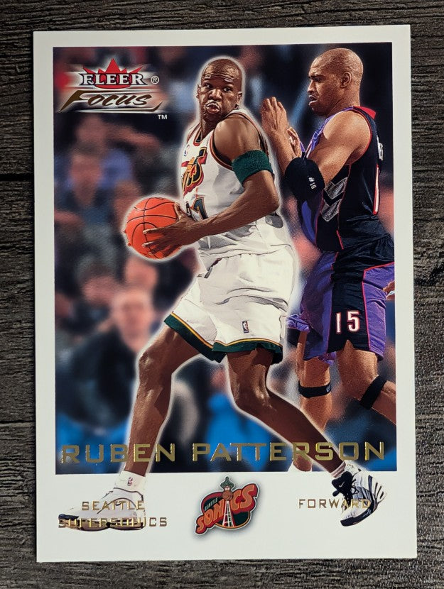 2000-01 Fleer Focus #165 Ruben Patterson