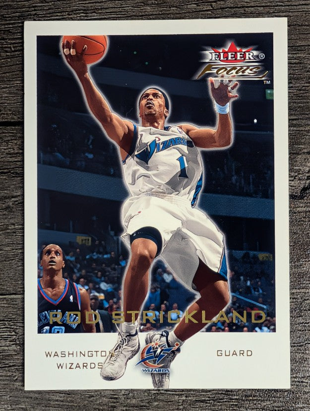 2000-01 Fleer Focus #168 Rod Strickland