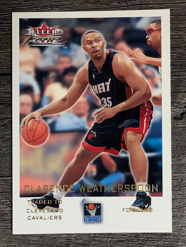 2000-01 Fleer Focus #169 Clarence Weatherspoon