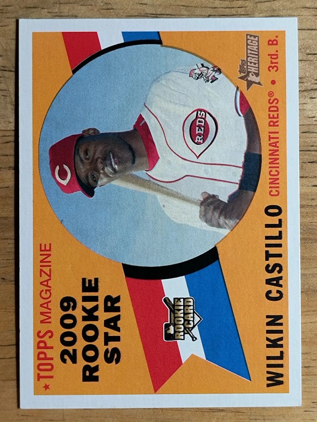 2009 Topps Heritage #119 Wilkin Castillo RC