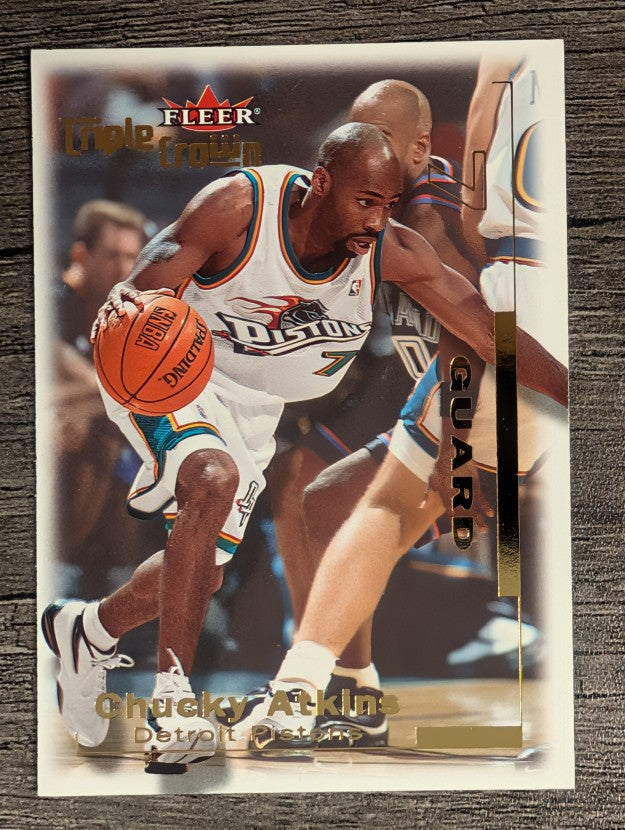 2000-01 Fleer Triple Crown #69 Chucky Atkins