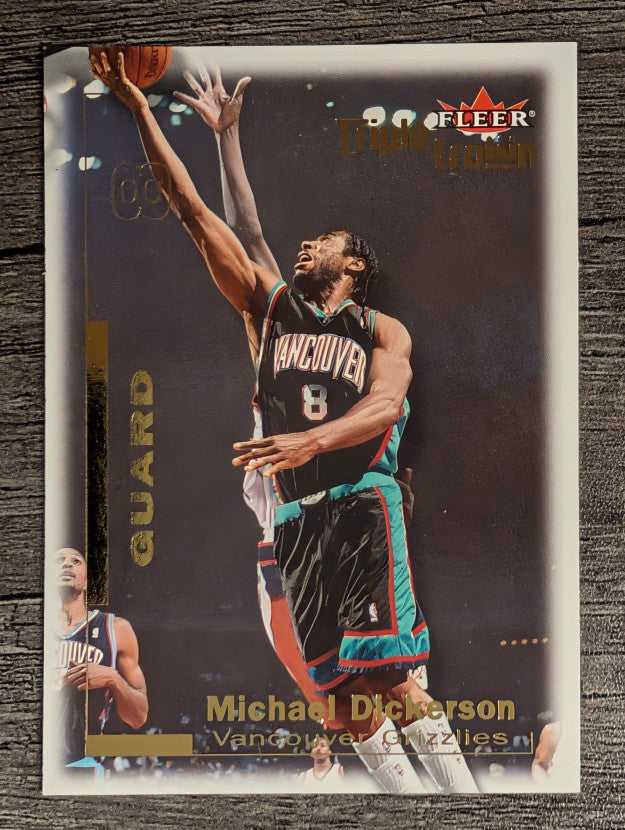 2000-01 Fleer Triple Crown #80 Michael Dickerson