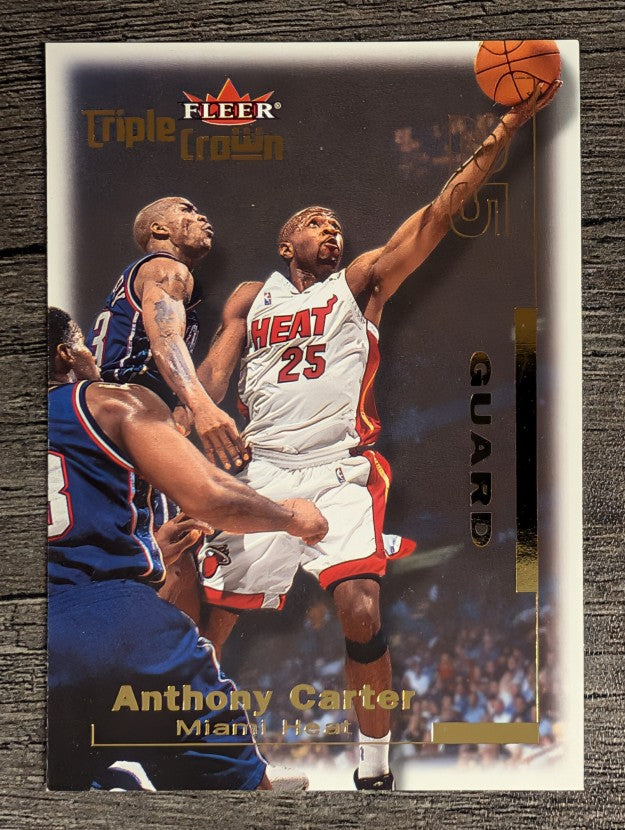 2000-01 Fleer Triple Crown #86 Anthony Carter