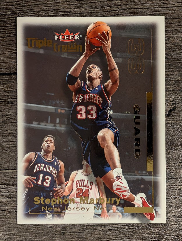 2000-01 Fleer Triple Crown #102 Stephon Marbury