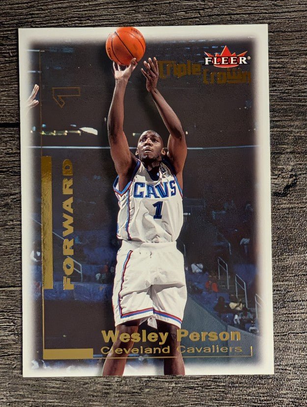 2000-01 Fleer Triple Crown #106 Wesley Person