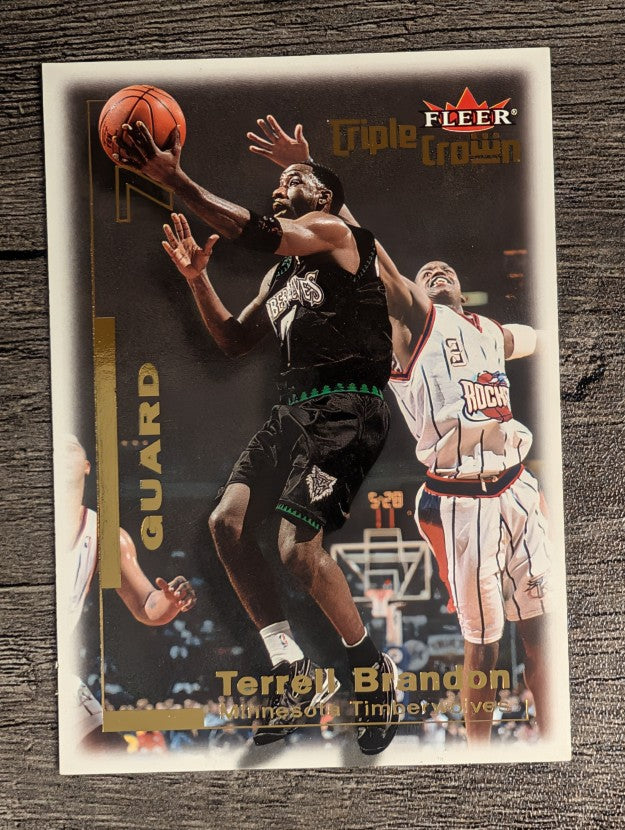 2000-01 Fleer Triple Crown #118 Terrell Brandon