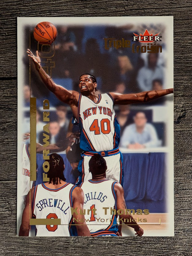 2000-01 Fleer Triple Crown #129 Kurt Thomas