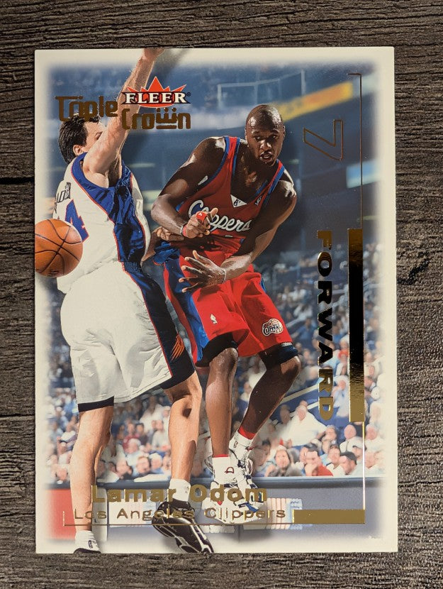 2000-01 Fleer Triple Crown #178 Lamar Odom