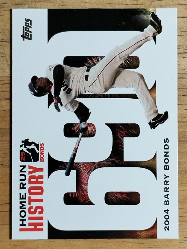 2005 Topps Barry Bonds Home Run History #690 Barry Bonds HR690