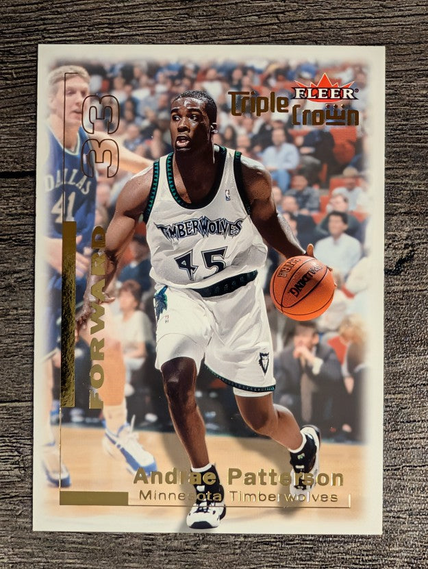 2000-01 Fleer Triple Crown #183 Andrae Patterson