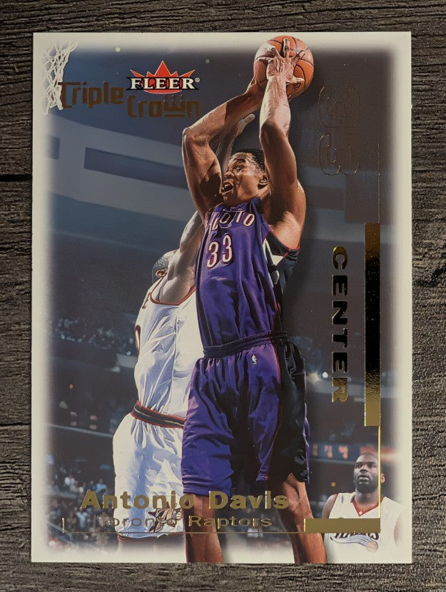 2000-01 Fleer Triple Crown #204 Antonio Davis