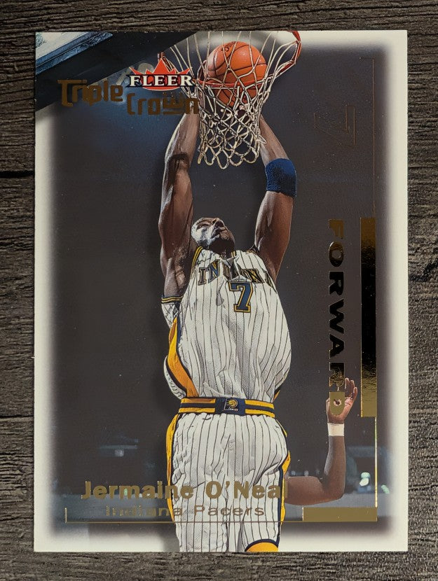 2000-01 Fleer Triple Crown #207 Jermaine O'Neal