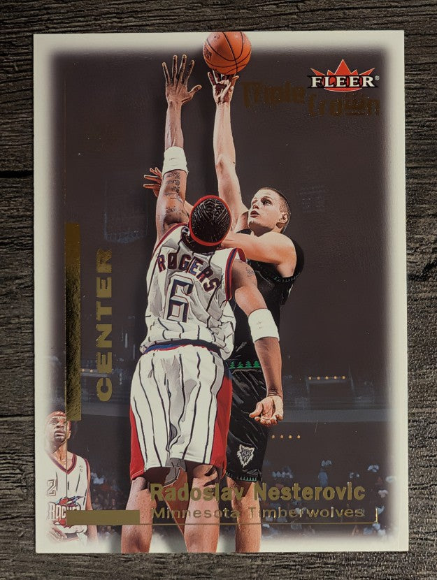 2000-01 Fleer Triple Crown #212 Radoslav Nesterovic