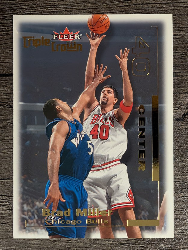 2000-01 Fleer Triple Crown #217 Brad Miller