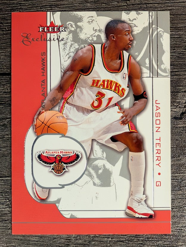 2001-02 Fleer Exclusive #11 Jason Terry