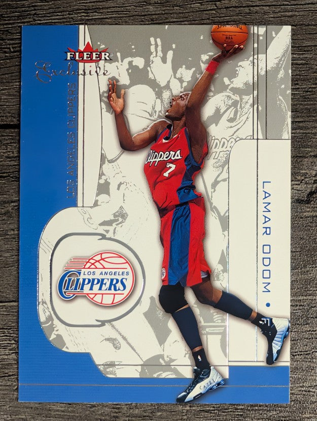 2001-02 Fleer Exclusive #49 Lamar Odom