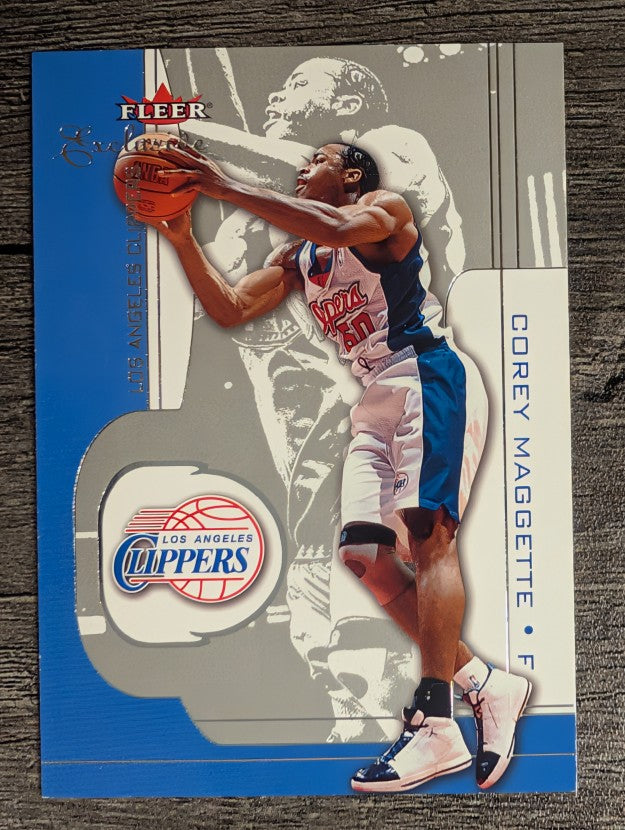 2001-02 Fleer Exclusive #71 Corey Maggette