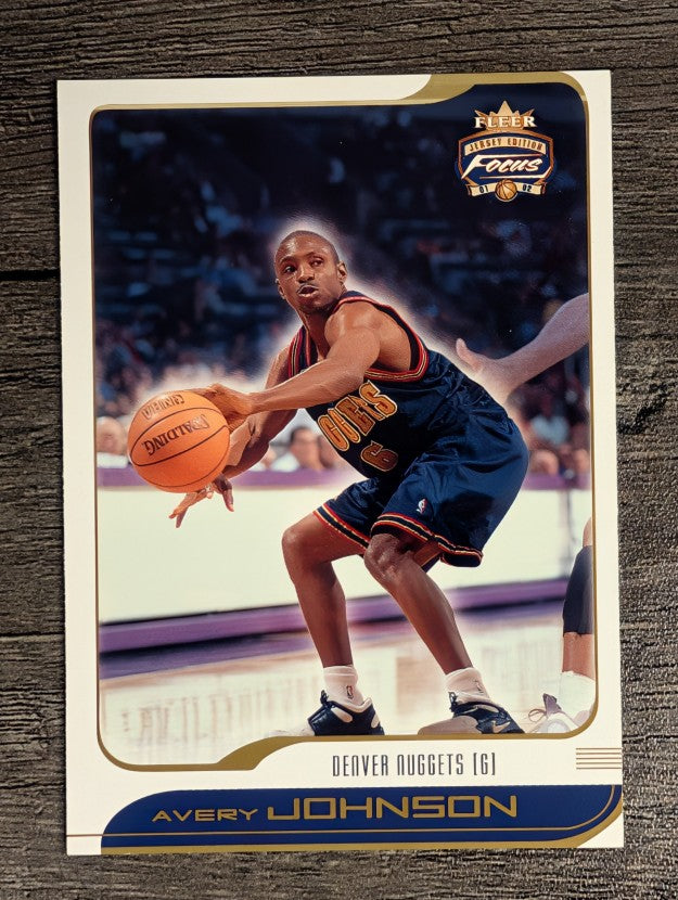 2001-02 Fleer Focus #4 Avery Johnson