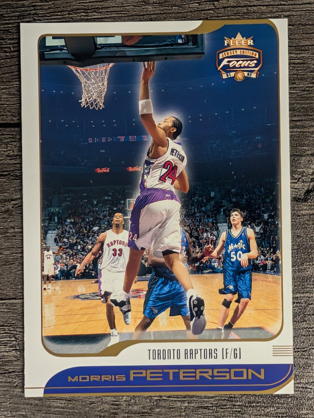 2001-02 Fleer Focus #31 Morris Peterson