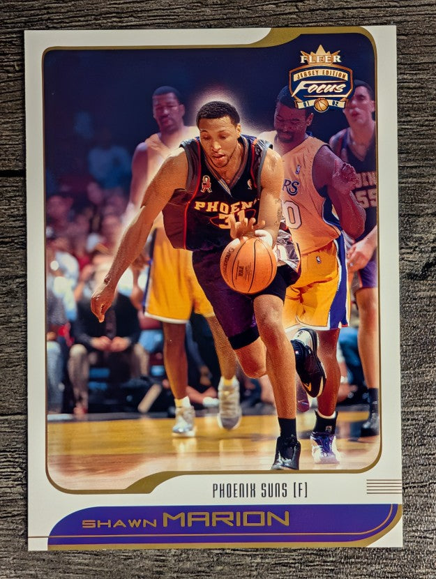 2001-02 Fleer Focus #34 Shawn Marion