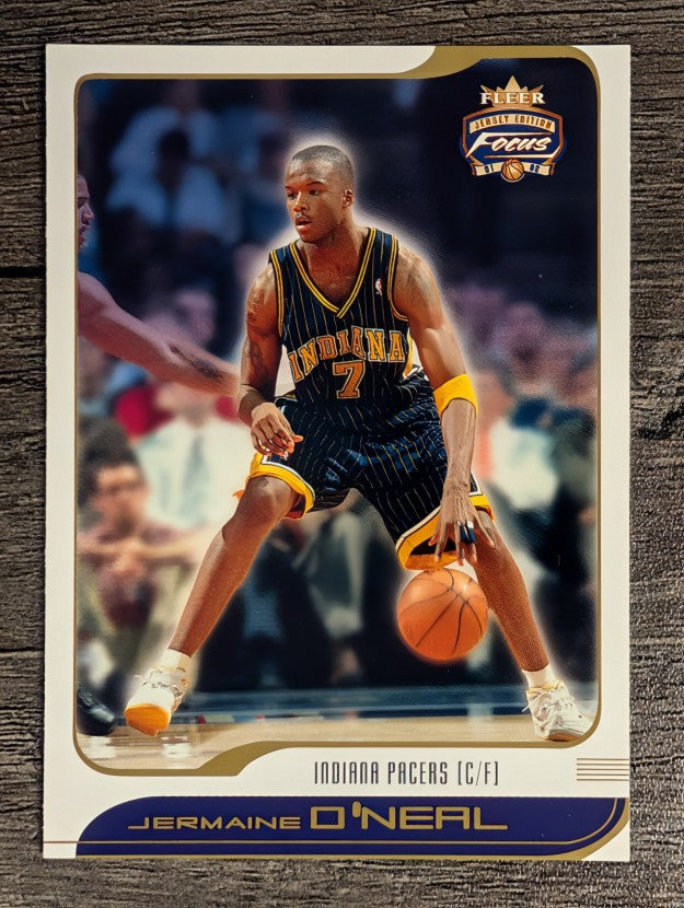 2001-02 Fleer Focus #35 Jermaine O'Neal