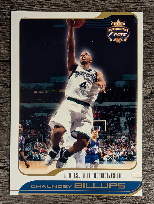 2001-02 Fleer Focus #37 Chauncey Billups