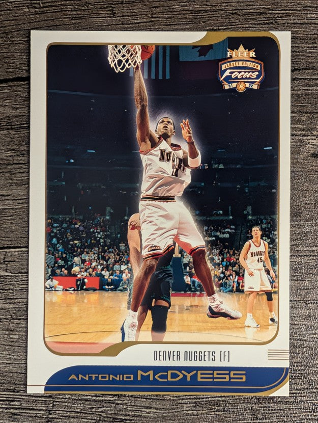 2001-02 Fleer Focus #43 Antonio McDyess