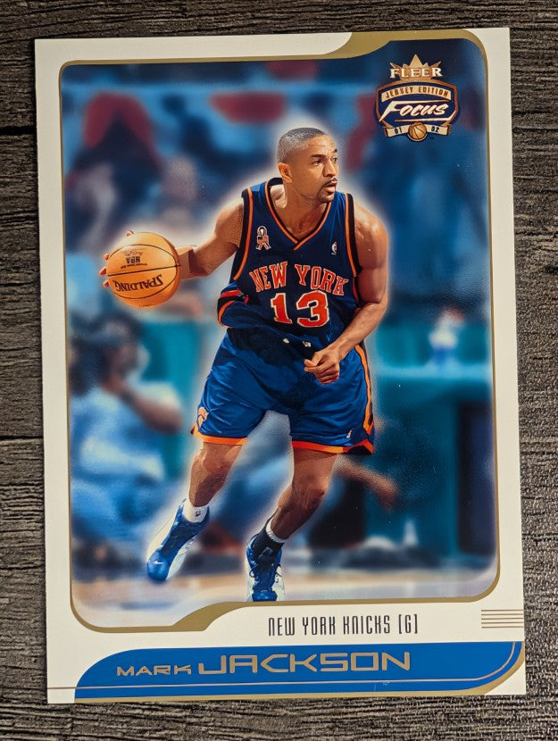 2001-02 Fleer Focus #47 Mark Jackson