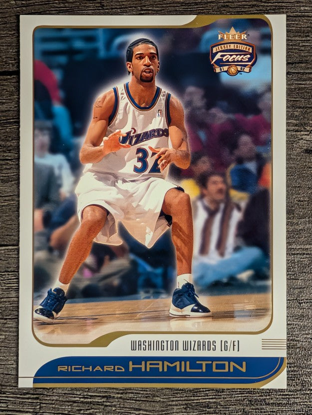 2001-02 Fleer Focus #54 Richard Hamilton