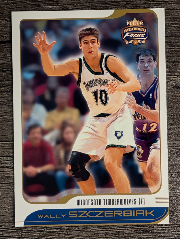 2001-02 Fleer Focus #55 Wally Szczerbiak