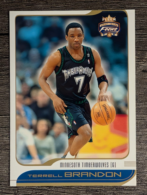 2001-02 Fleer Focus #60 Terrell Brandon