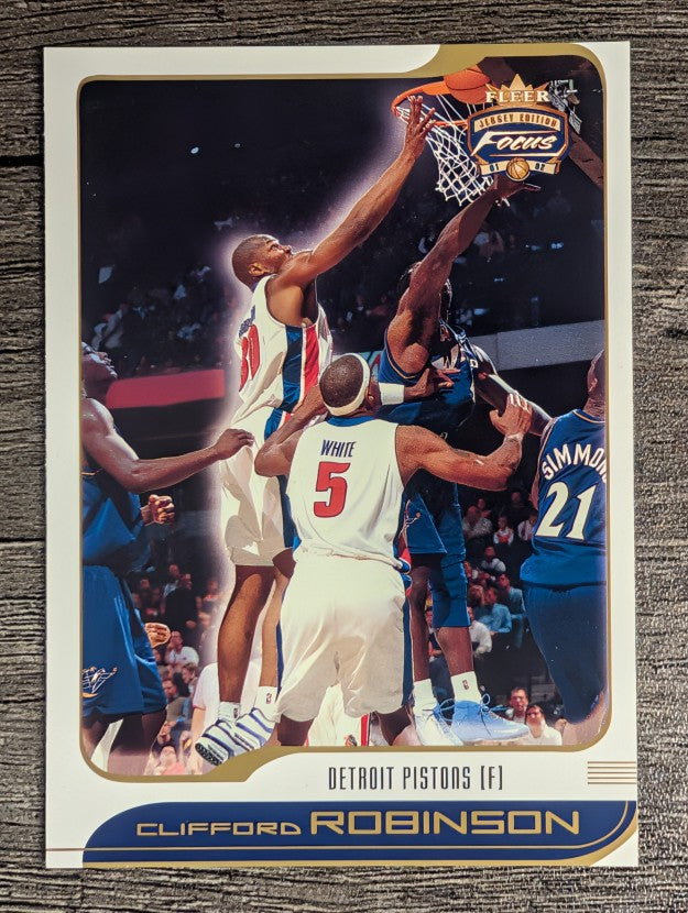 2001-02 Fleer Focus #65 Clifford Robinson