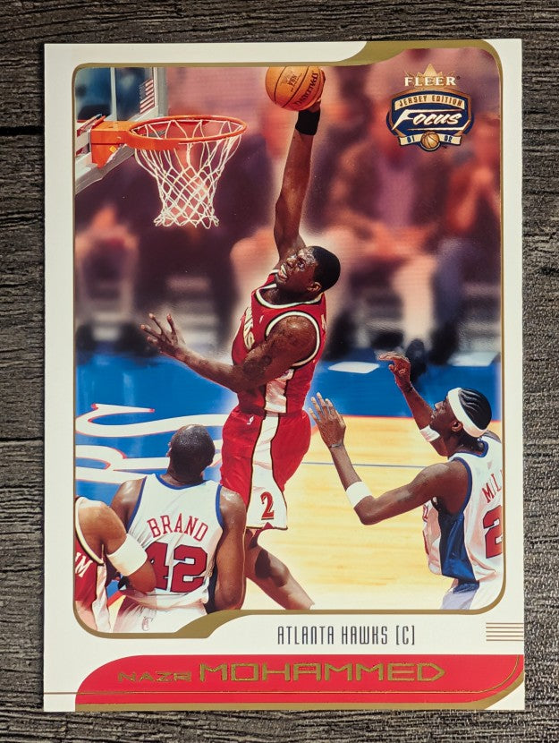 2001-02 Fleer Focus #68 Nazr Mohammed