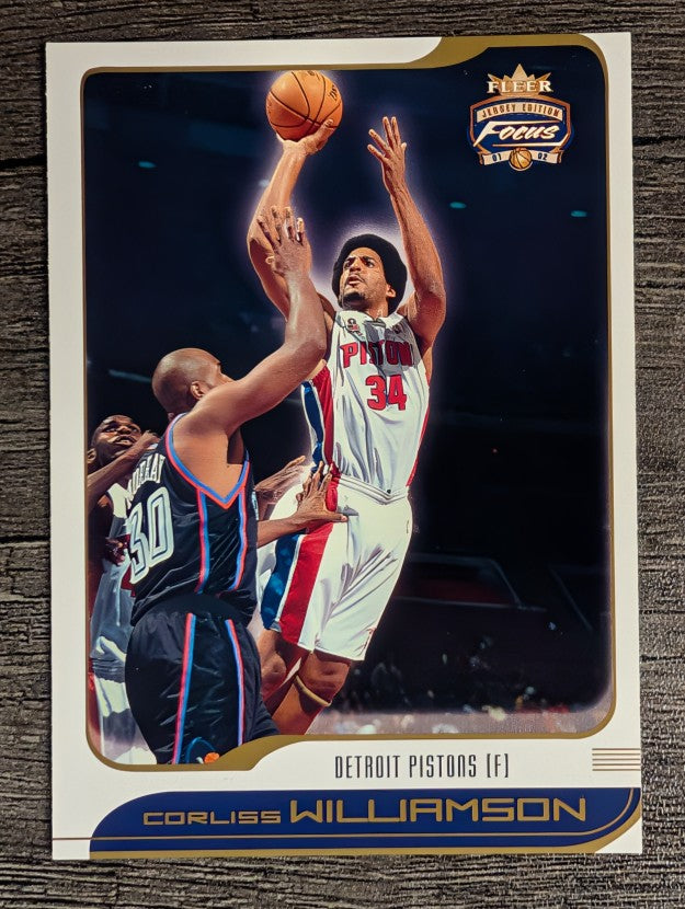 2001-02 Fleer Focus #70 Corliss Williamson