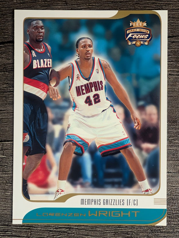 2001-02 Fleer Focus #72 Lorenzen Wright