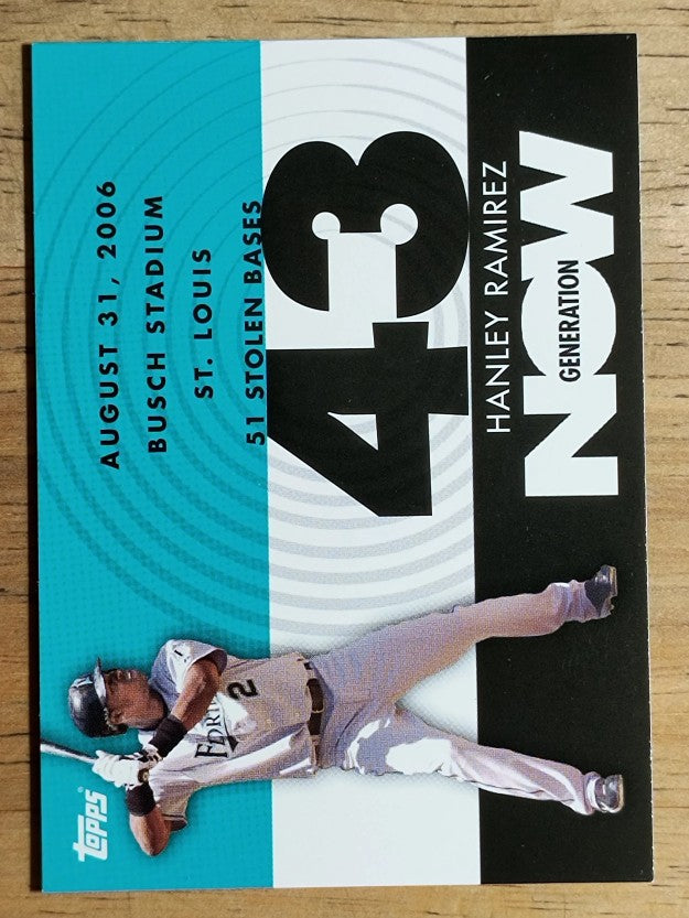 2007 Topps Generation Now #GN341 Hanley Ramirez