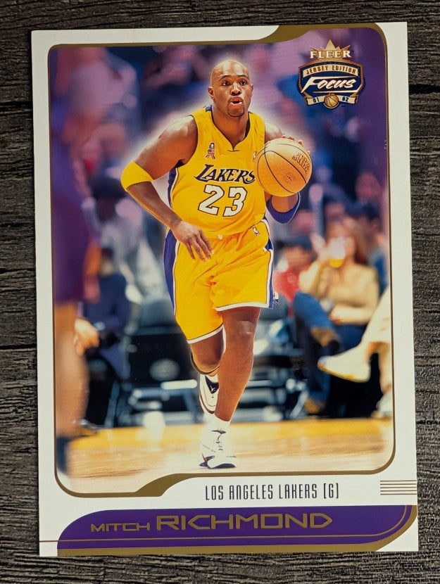 2001-02 Fleer Focus #77 Mitch Richmond