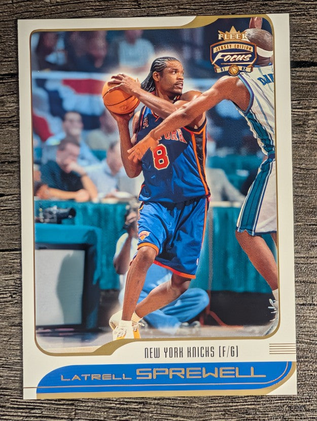 2001-02 Fleer Focus #79 Latrell Sprewell