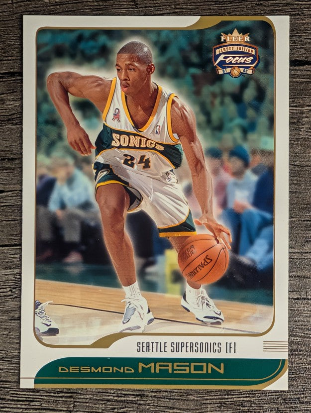2001-02 Fleer Focus #81 Desmond Mason