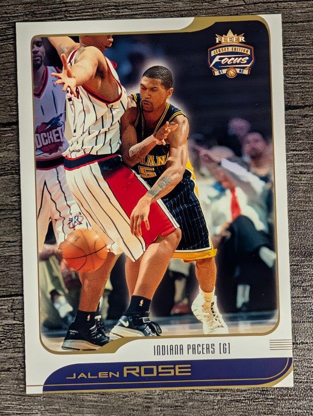 2001-02 Fleer Focus #94 Jalen Rose