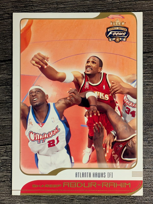 2001-02 Fleer Focus #97 Shareef Abdur-Rahim