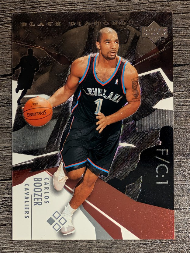 2003-04 Black Diamond #1 Carlos Boozer