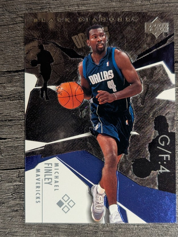 2003-04 Black Diamond #4 Michael Finley