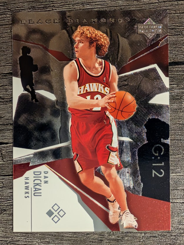 2003-04 Black Diamond #12 Dan Dickau