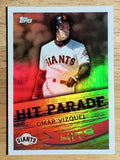 2007 Topps Hit Parade #HP25 Omar Vizquel