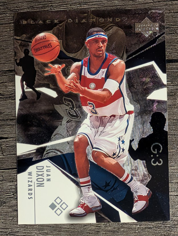 2003-04 Black Diamond #71 Juan Dixon