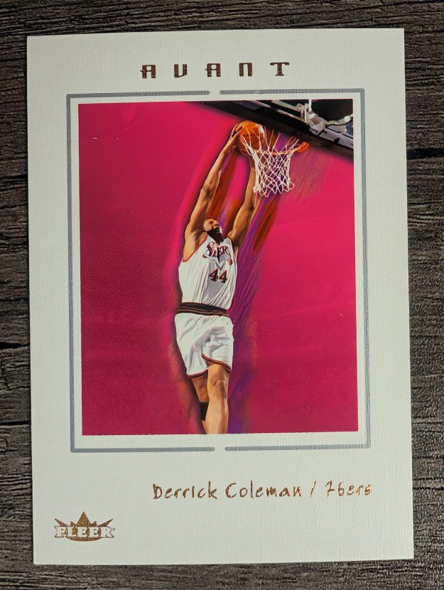 2003-04 Fleer Avant #39 Derrick Coleman