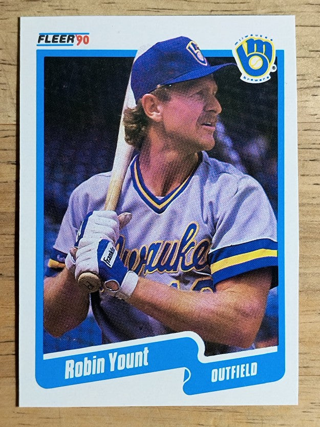 1990 Fleer Wax Cards #C28 Robin Yount