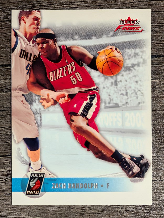 2003-04 Fleer Focus #40 Zach Randolph