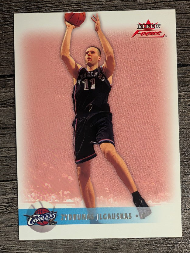 2003-04 Fleer Focus #42 Zydrunas Ilgauskas